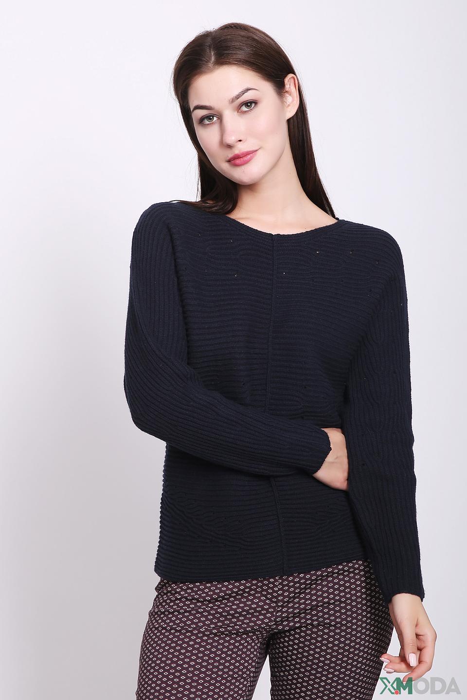 Пуловер Via Appia чёрного цвета