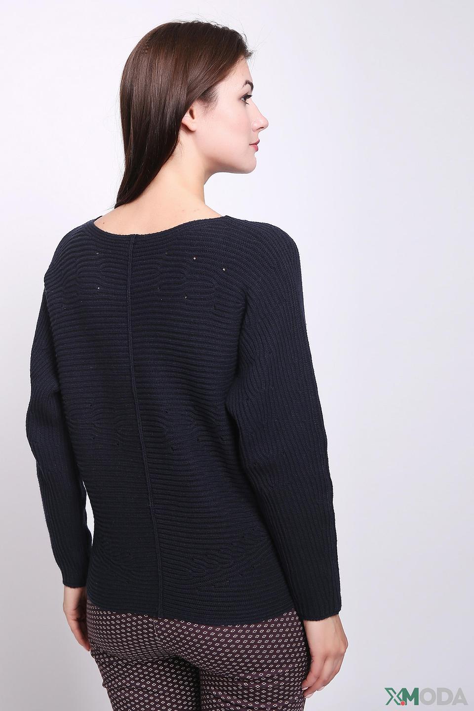 Пуловер Via Appia чёрного цвета