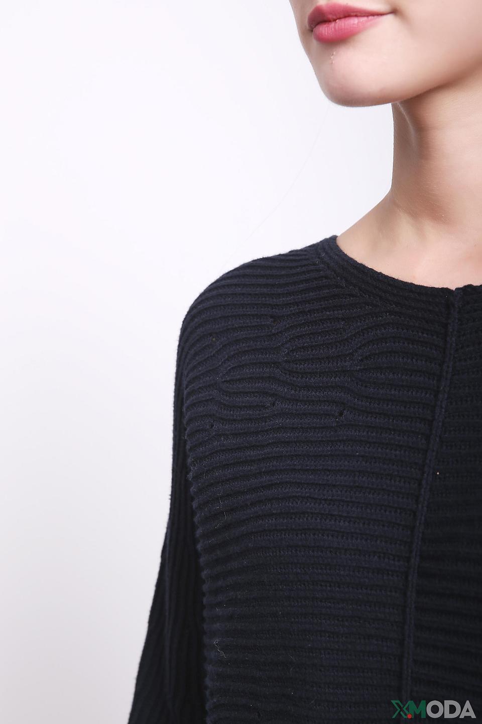 Пуловер Via Appia чёрного цвета