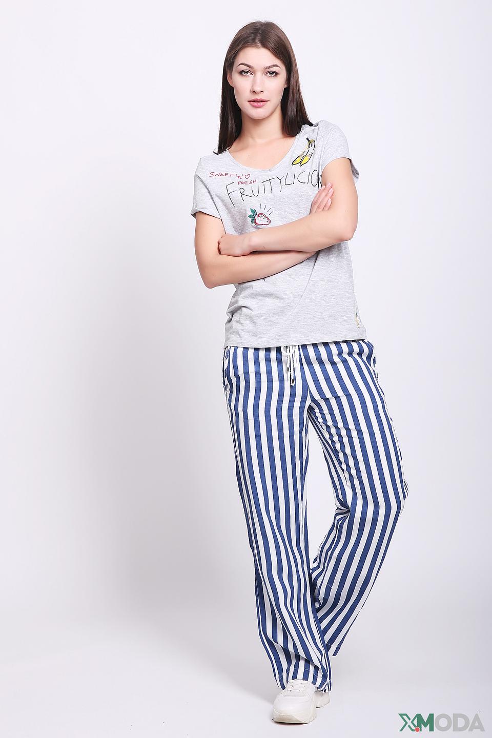 Брюки Rich and Royal в полоску