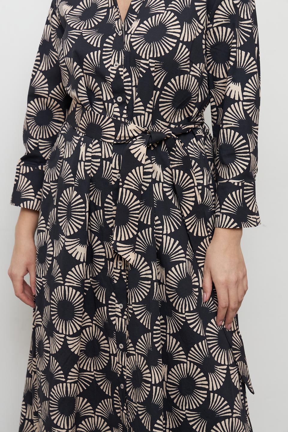 Платье MORE and MORE с принтом