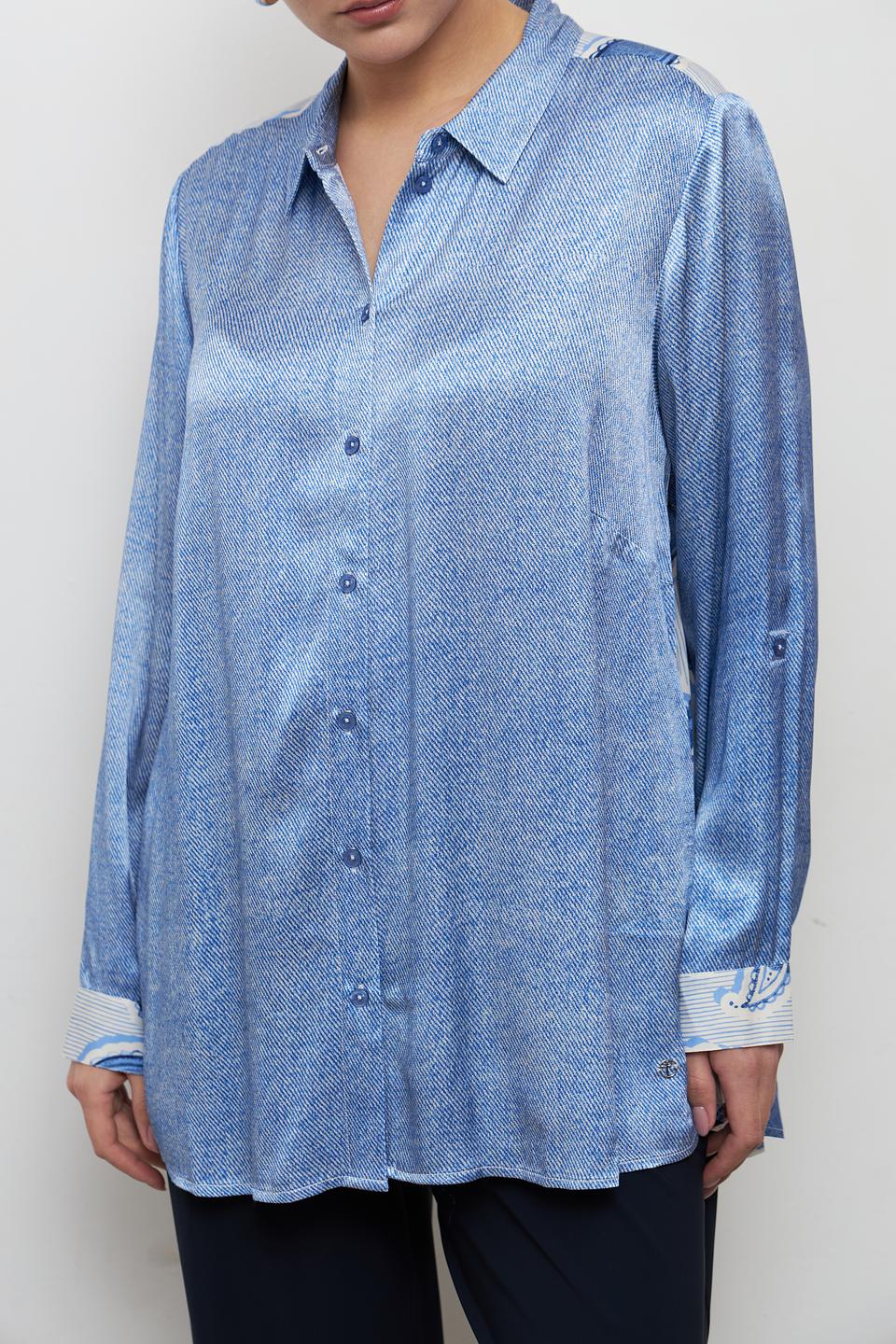 Блуза Frapp с принтом