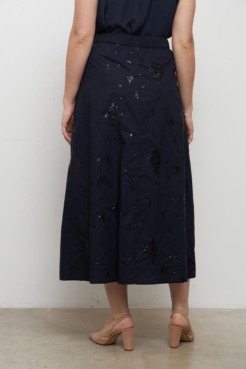 Юбка Lecomte с вышивкой