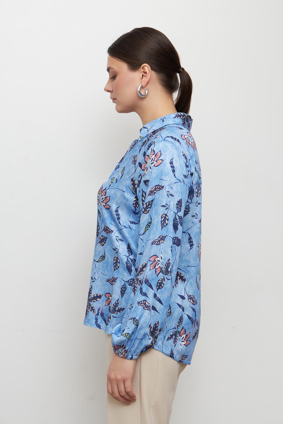 Блуза Bianca с цветочным принтом