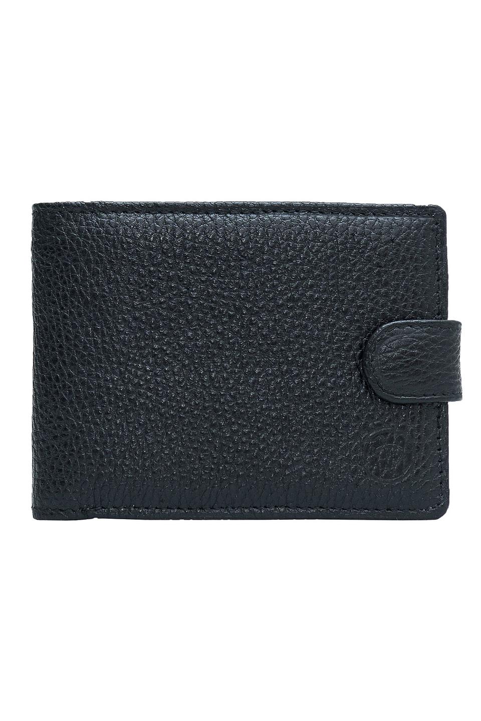 Кошелек Pellecon кожаный черный