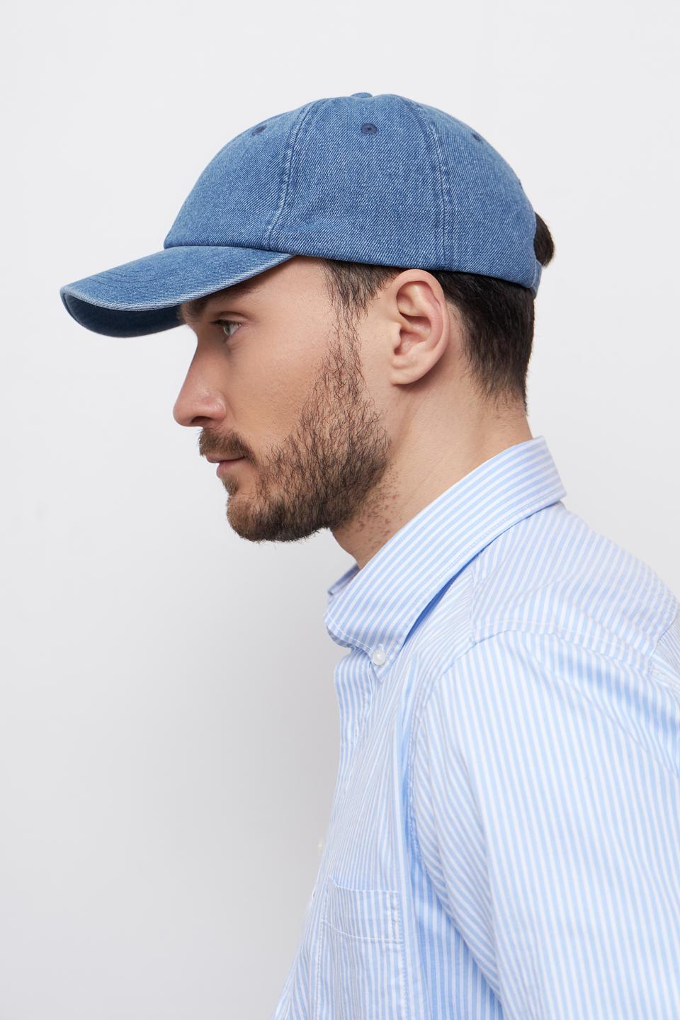 Кепка Lerros джинсовая синяя