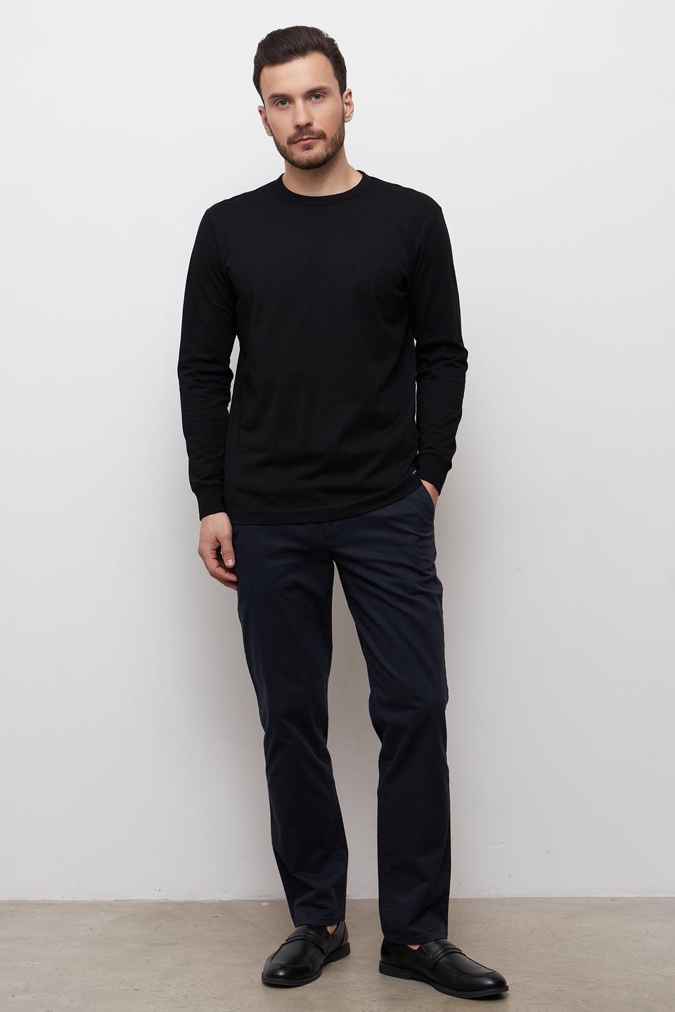 Футболка с длинным рукавом Tom Tailor чёрная