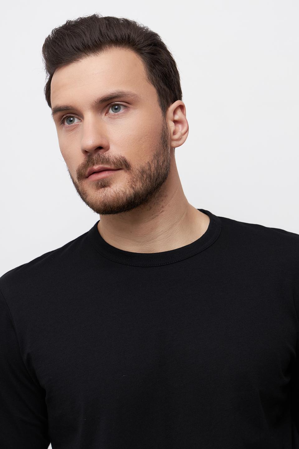 Футболка с длинным рукавом Tom Tailor чёрная