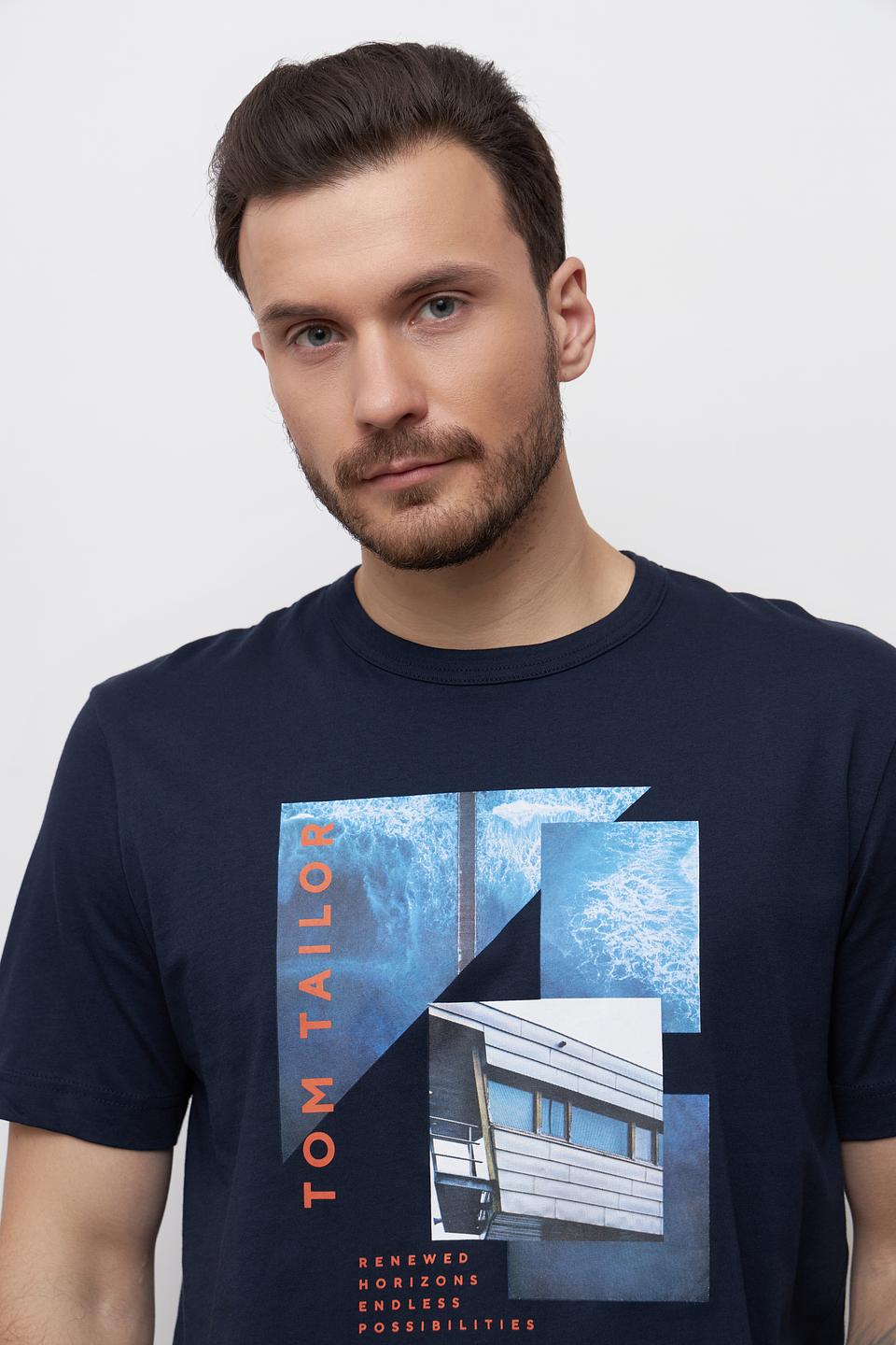 Футболка Tom Tailor с принтом