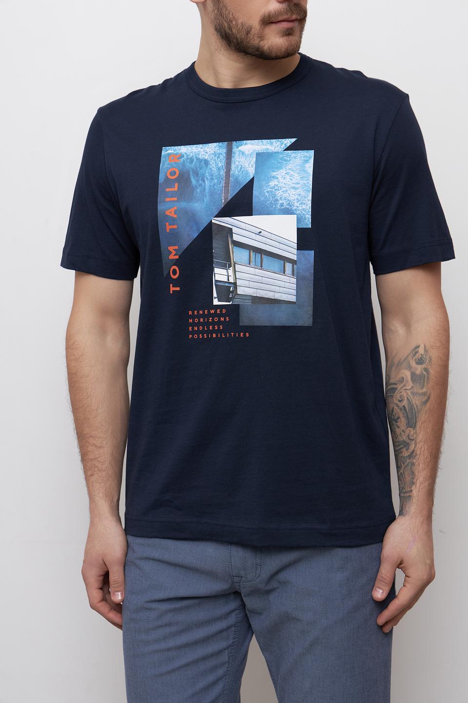 Футболка Tom Tailor с принтом