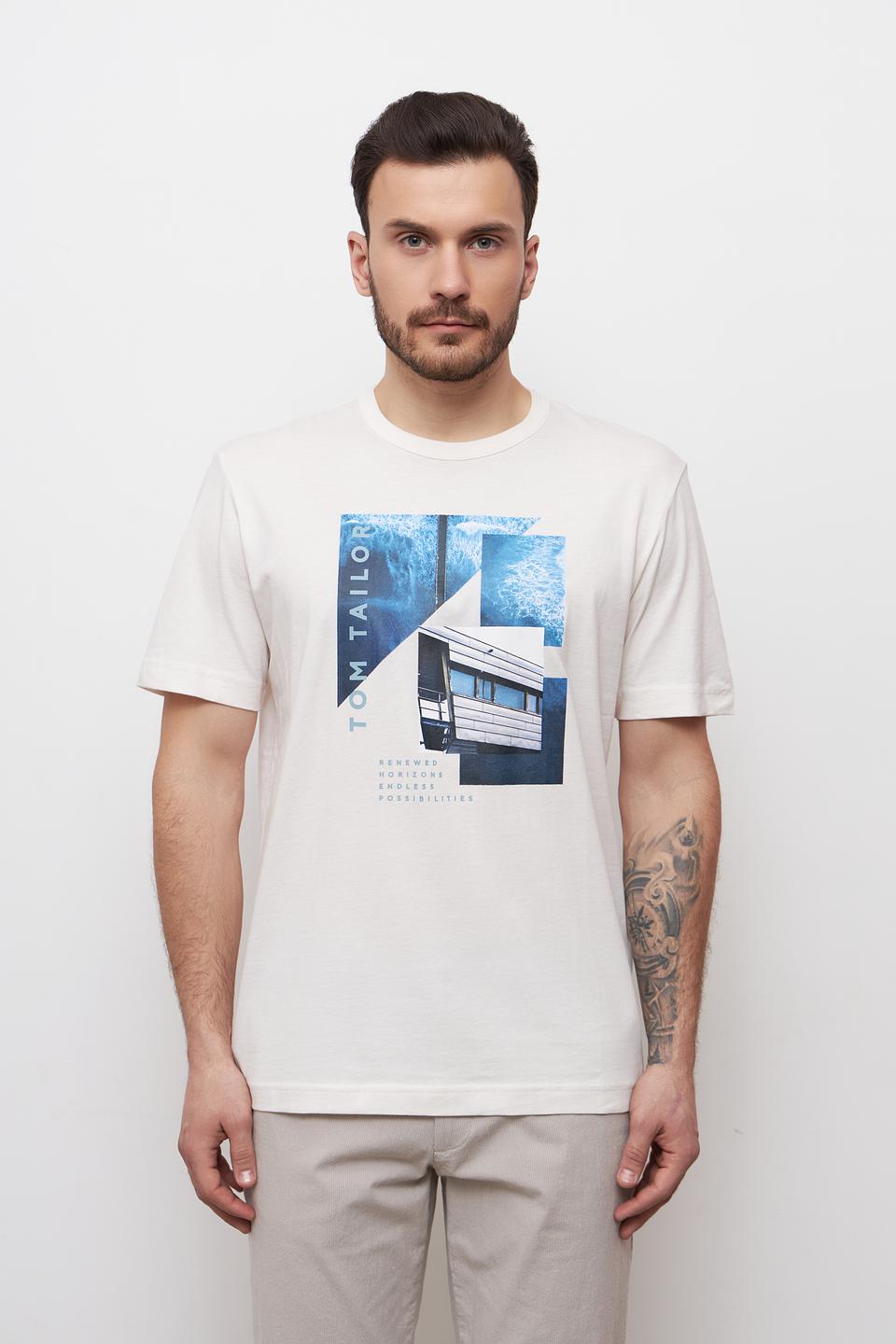 Футболка Tom Tailor с принтом