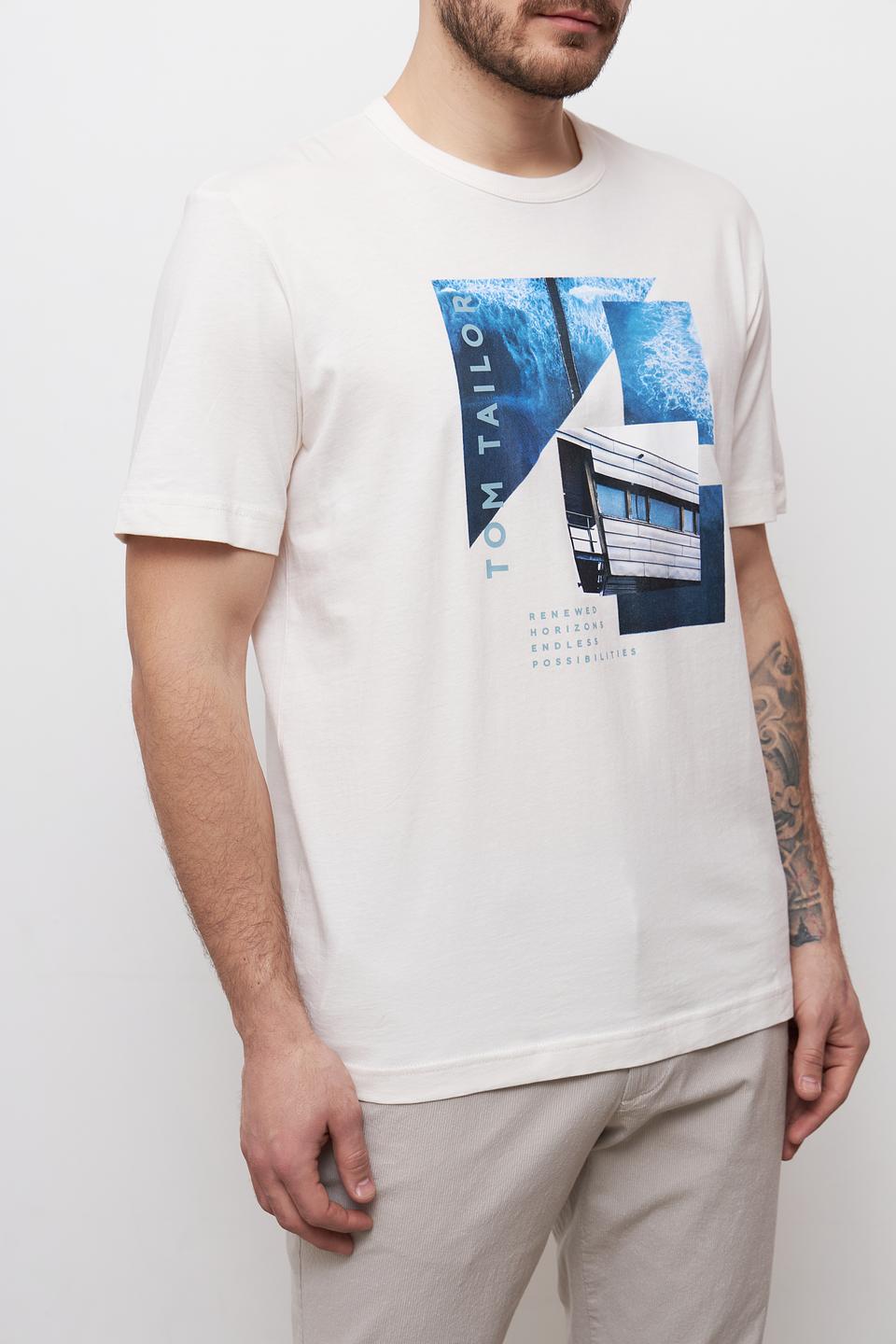 Футболка Tom Tailor с принтом