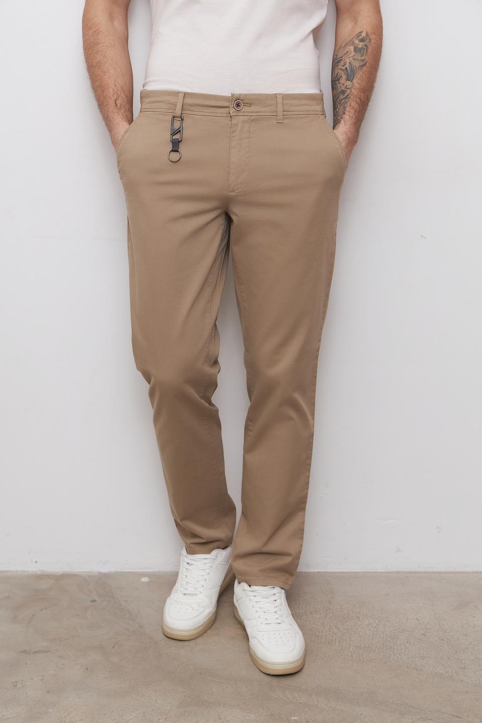 Брюки чинос Casa Moda бежевые