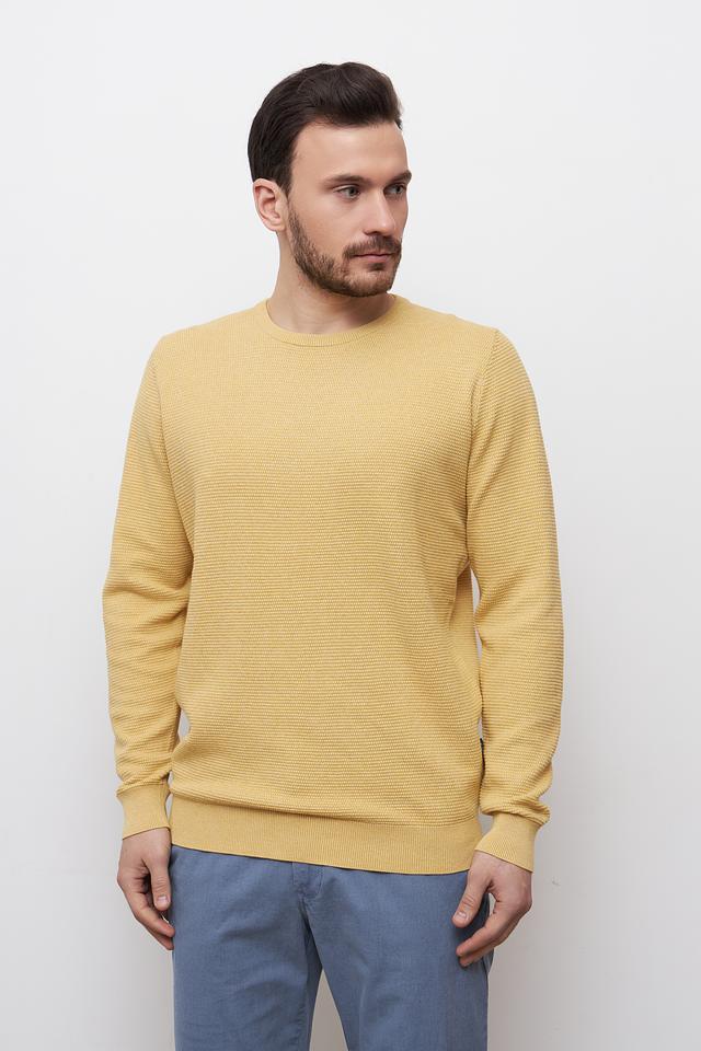 Пуловер Casa Moda горчичный