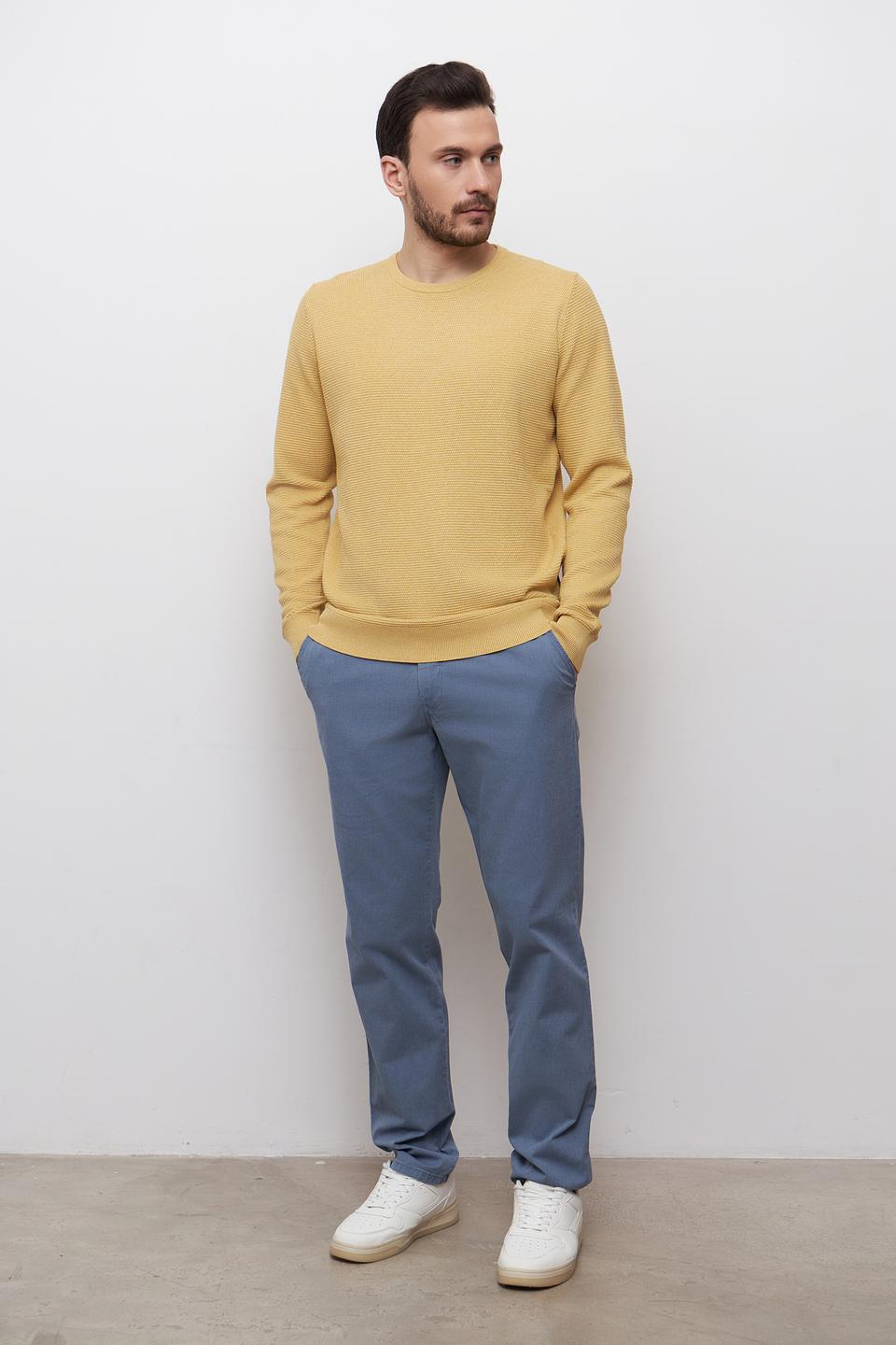 Пуловер Casa Moda горчичный