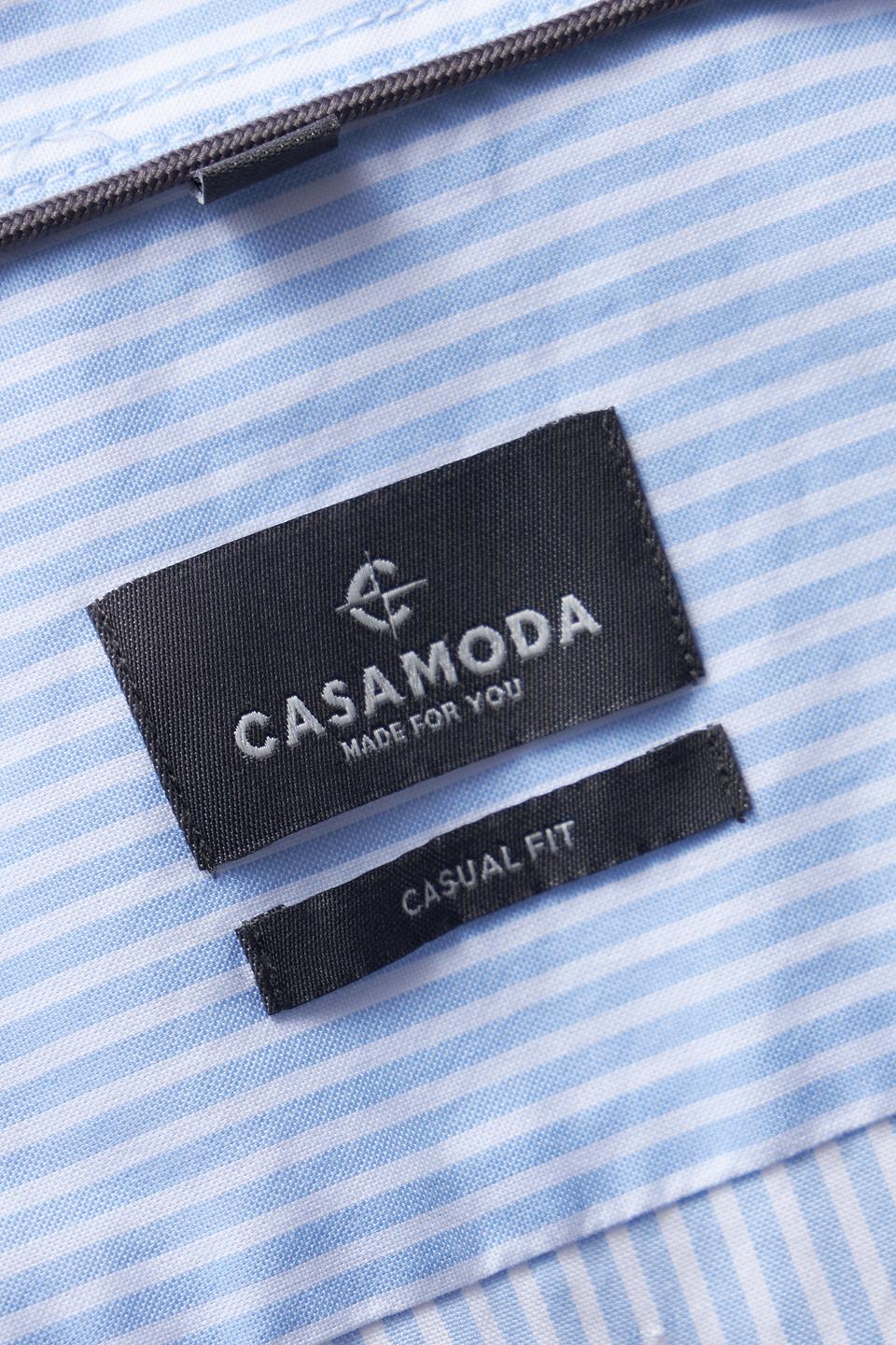 Рубашка Casa Moda в полоску голубую