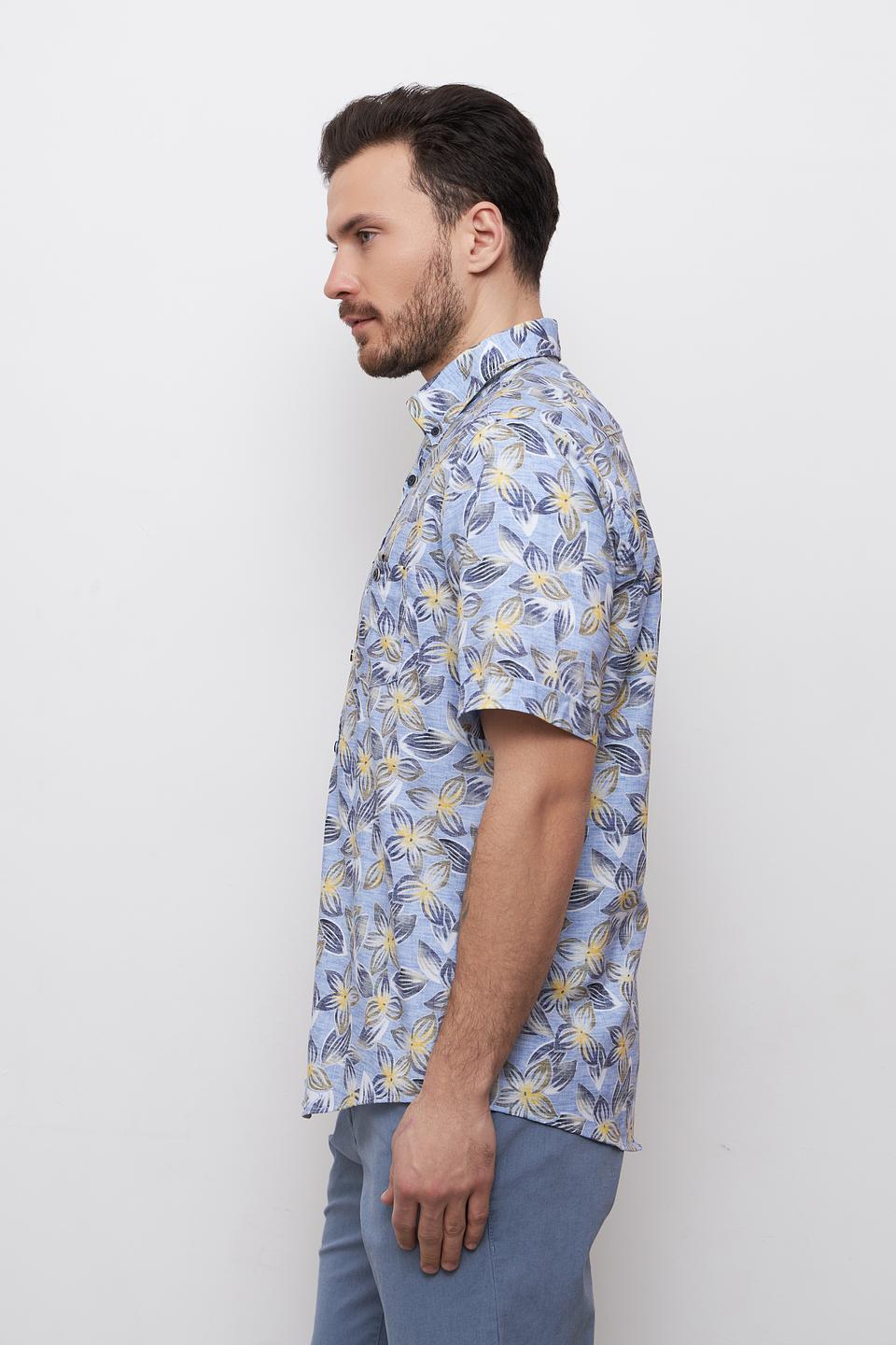 Рубашка Casa Moda с цветочным принтом