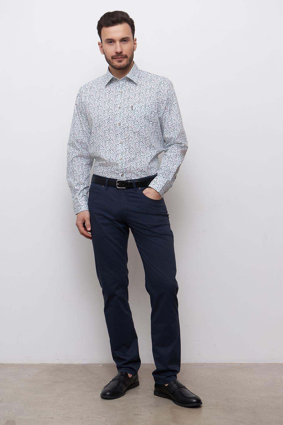 Рубашка Casa Moda с принтом