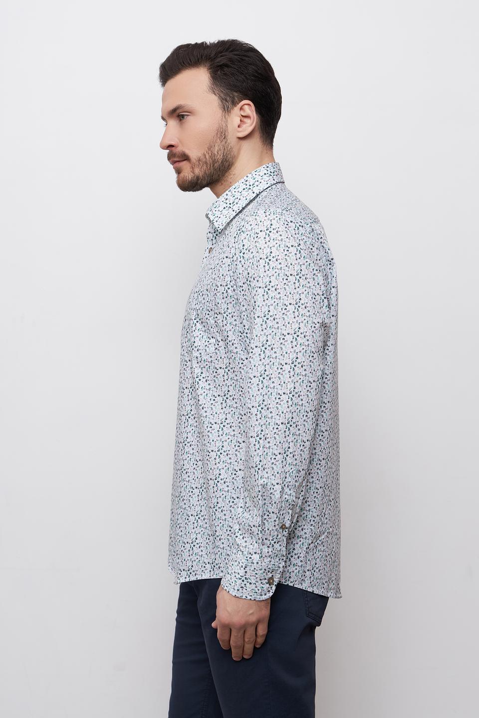 Рубашка Casa Moda с принтом