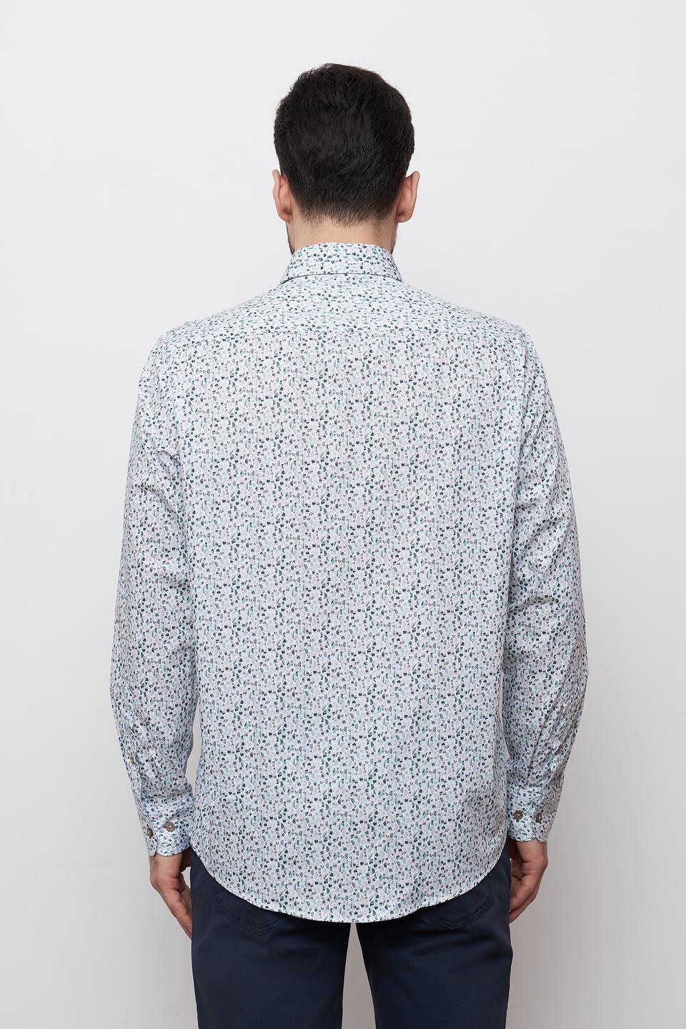 Рубашка Casa Moda с принтом