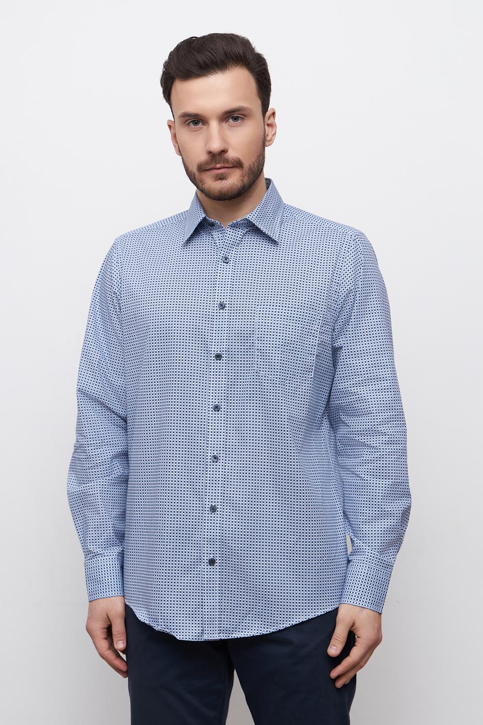 Рубашка Casa Moda в горошек