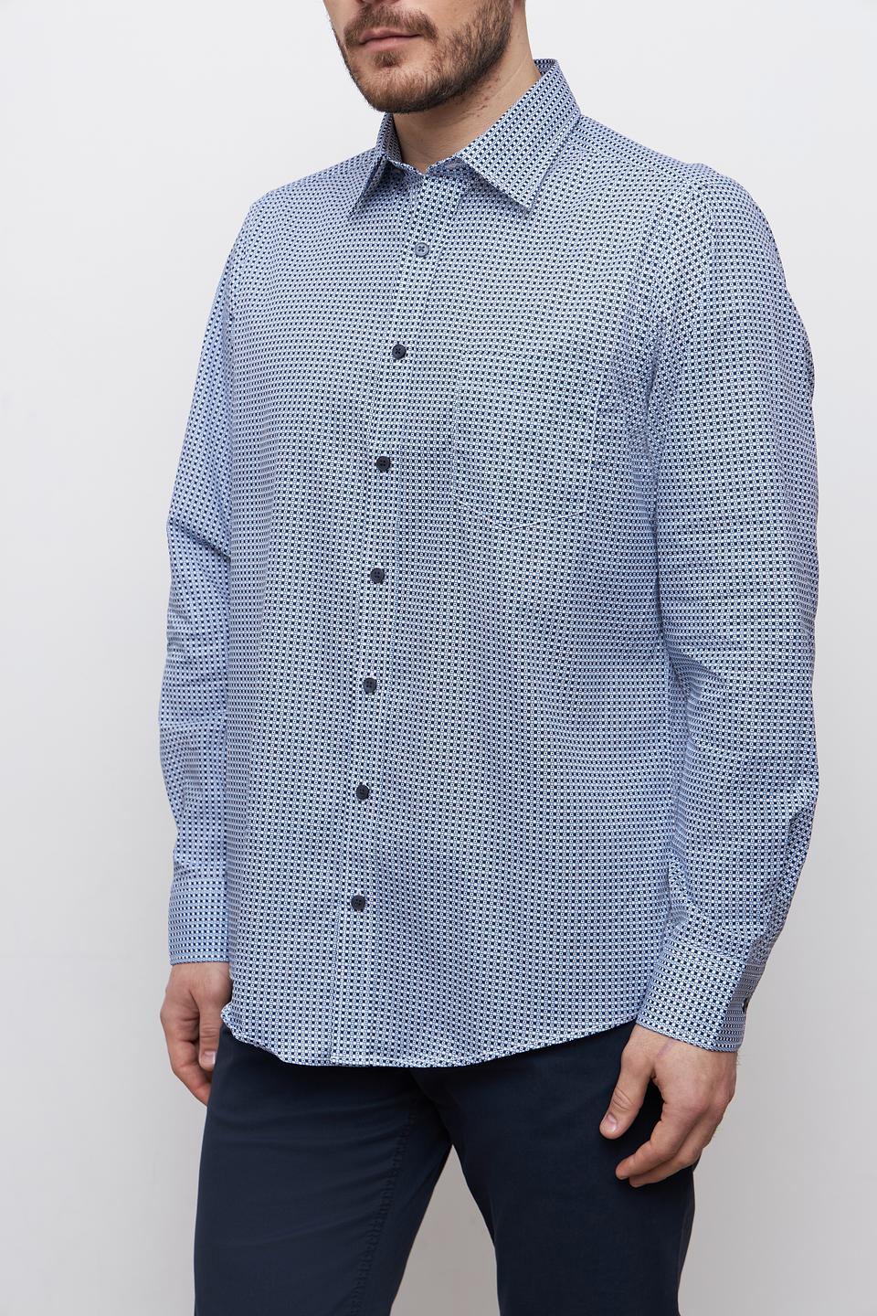 Рубашка Casa Moda в горошек