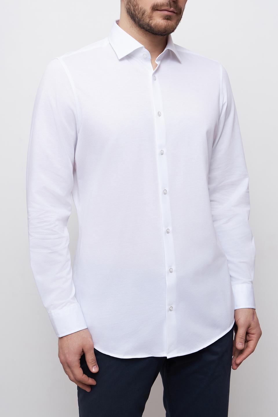 Рубашка Venti Slim Fit белая