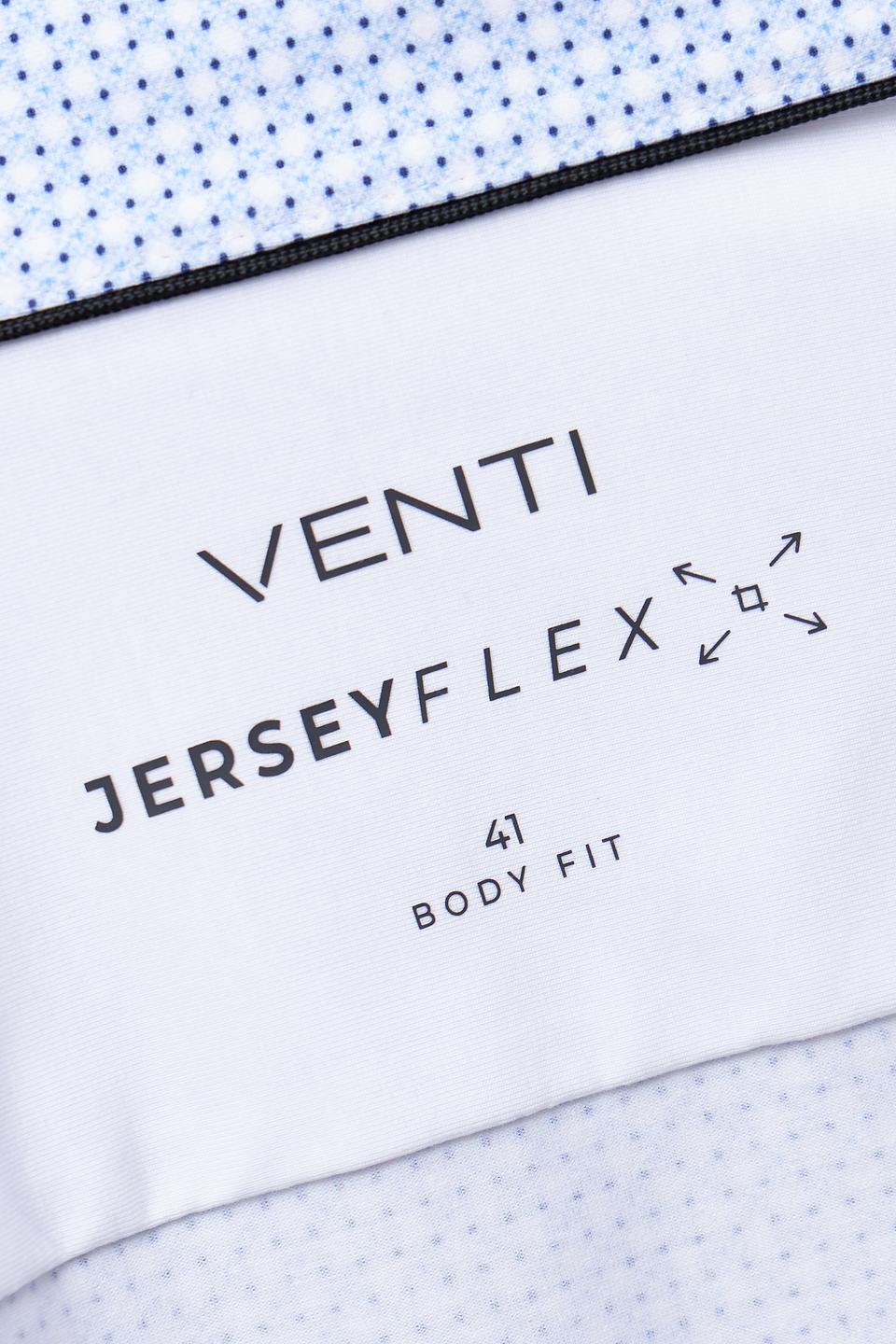 Рубашка Venti приталенная голубая