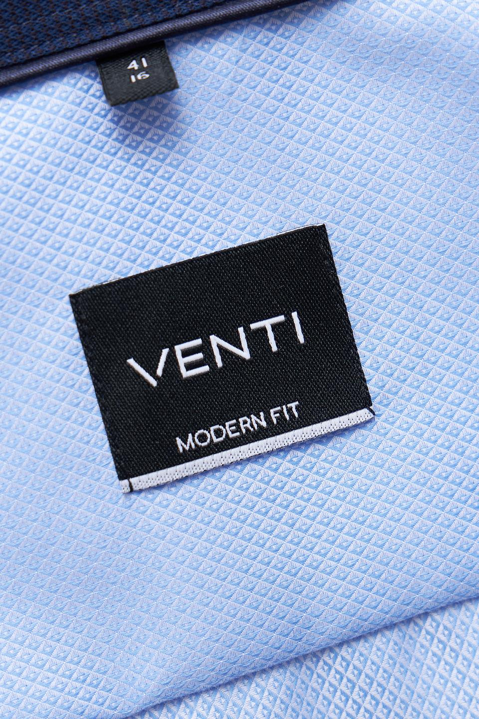Рубашка Venti голубая приталенная