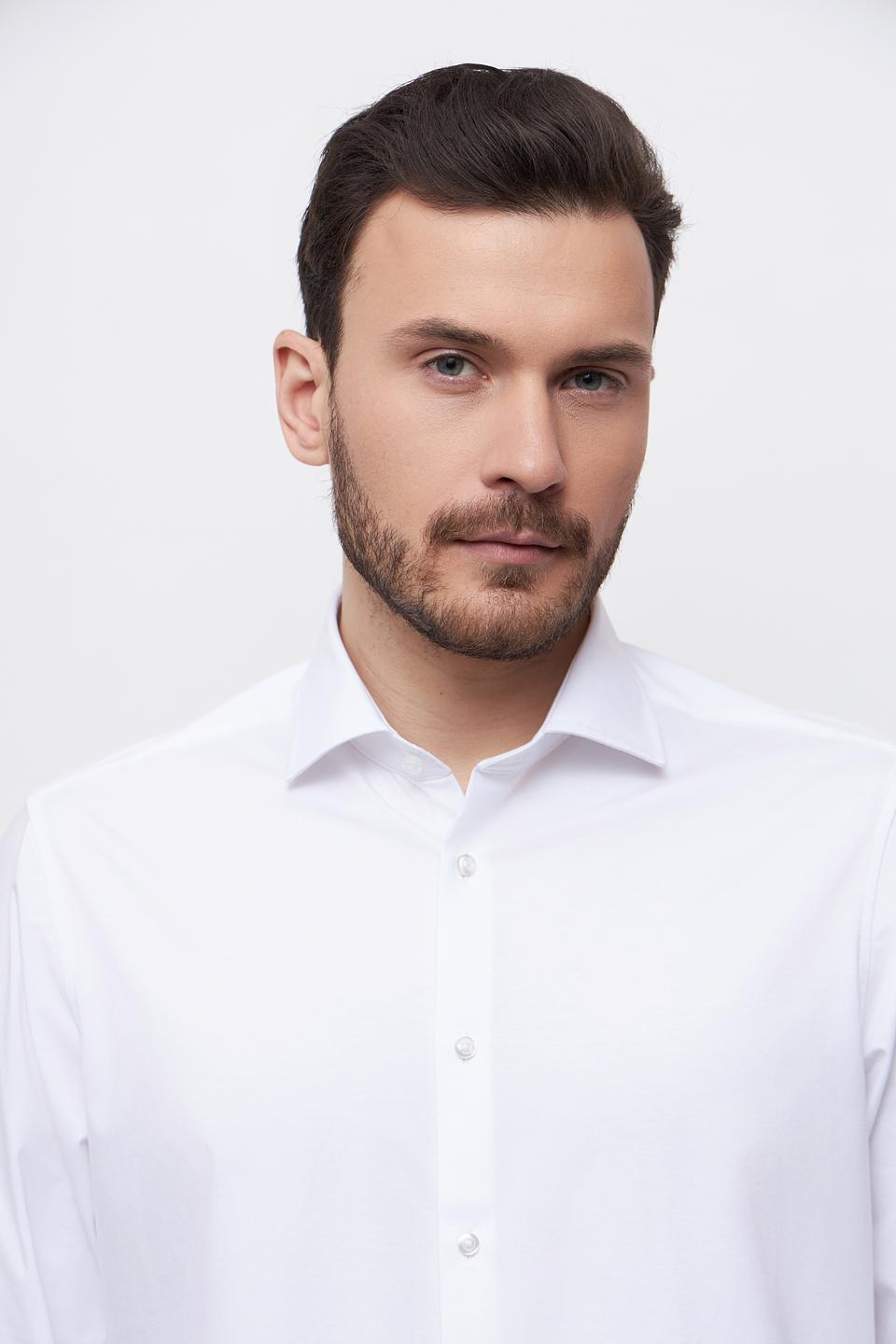 Рубашка Venti Slim Fit белая