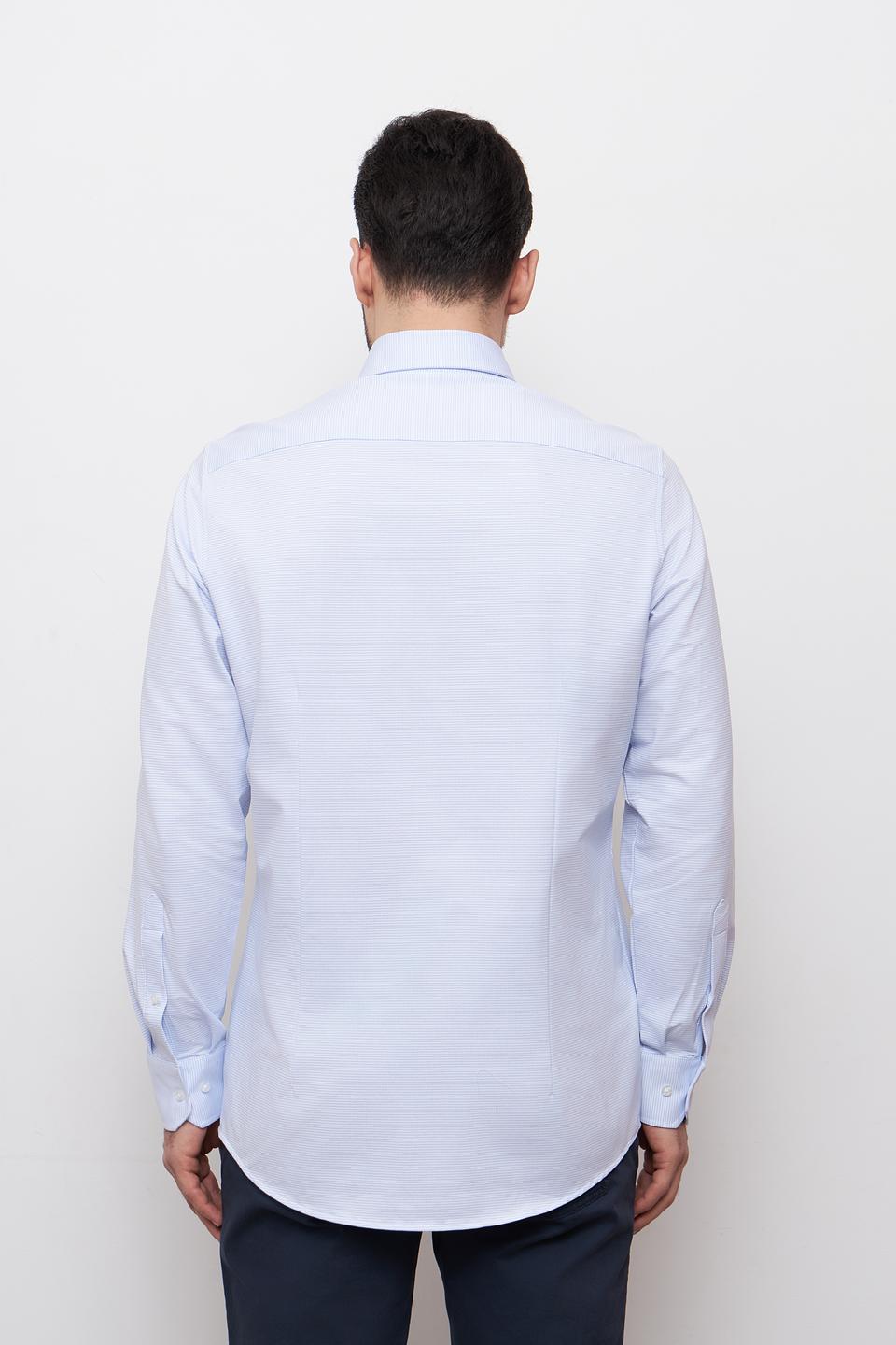 Рубашка Venti голубая приталенная