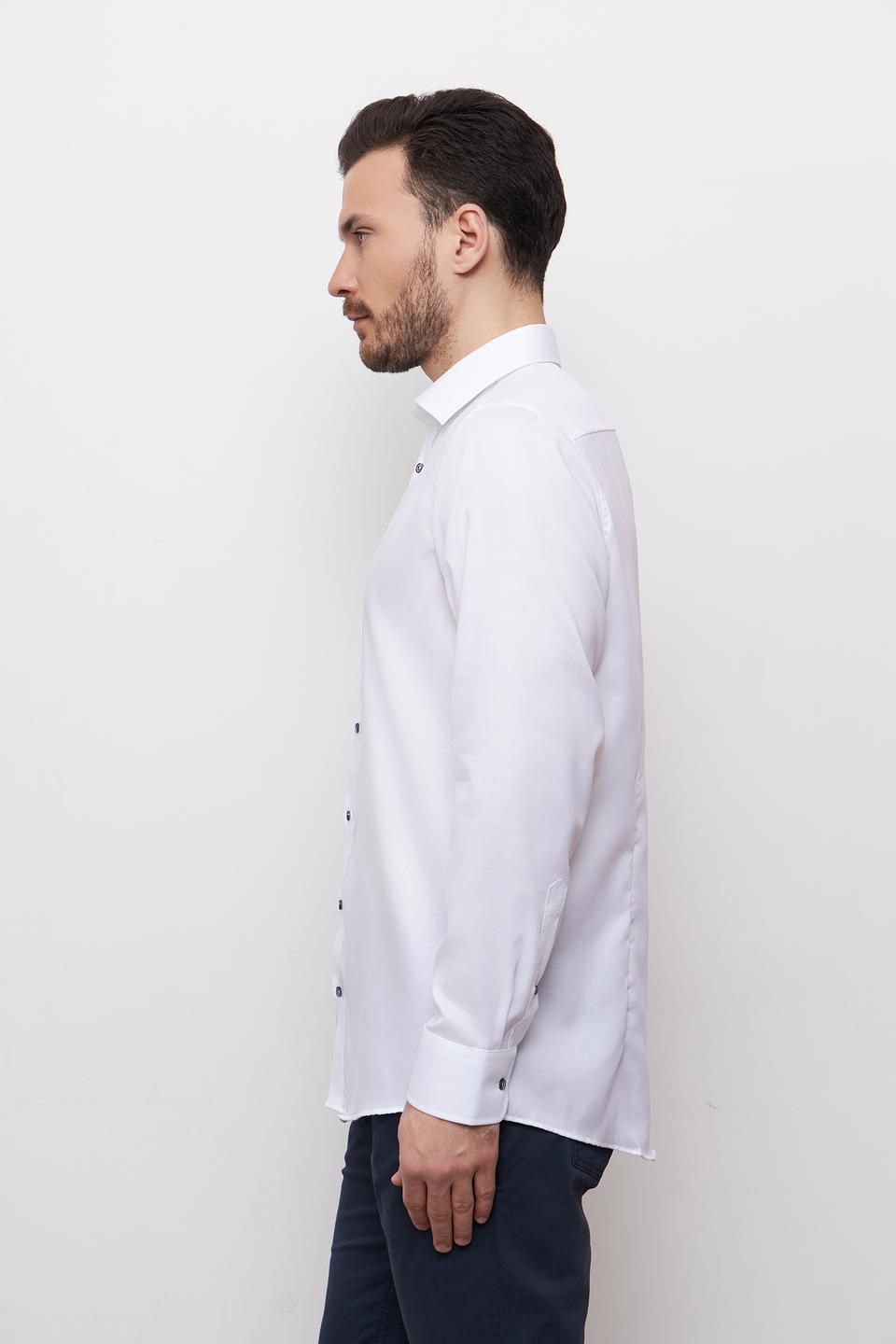 Рубашка Venti Slim Fit белая