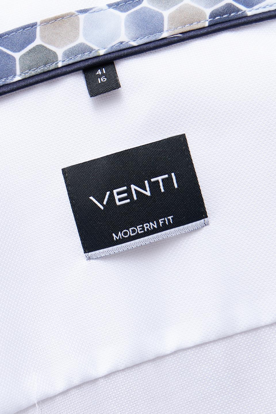 Рубашка Venti Slim Fit белая