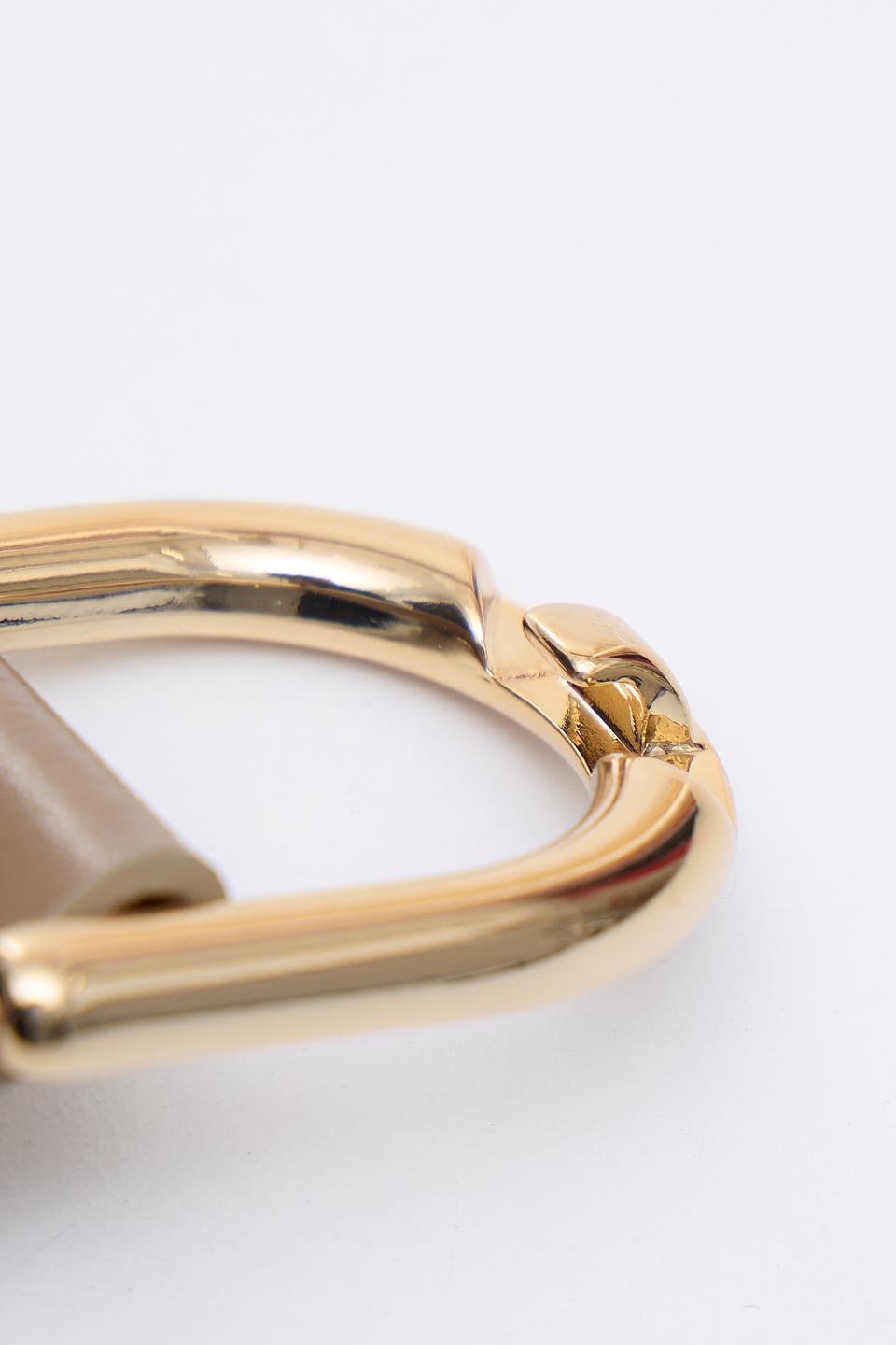 Ремень Penny Black с золотой пряжкой