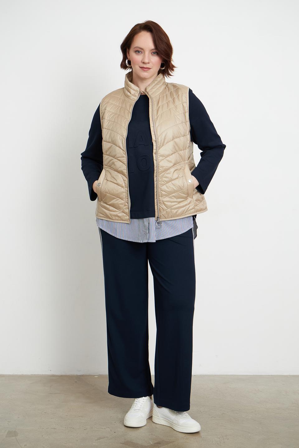 Жилет стеганый Betty Barclay бежевый