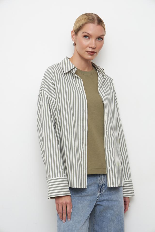 Блуза в полоску Betty and Co