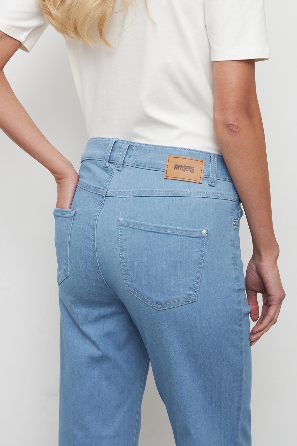 Джинсы Angels голубые прямые