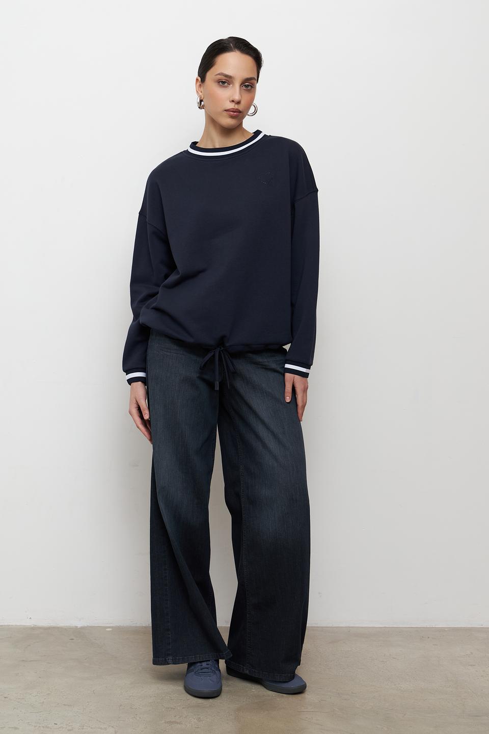 Пуловер Marc Aurel с полосой