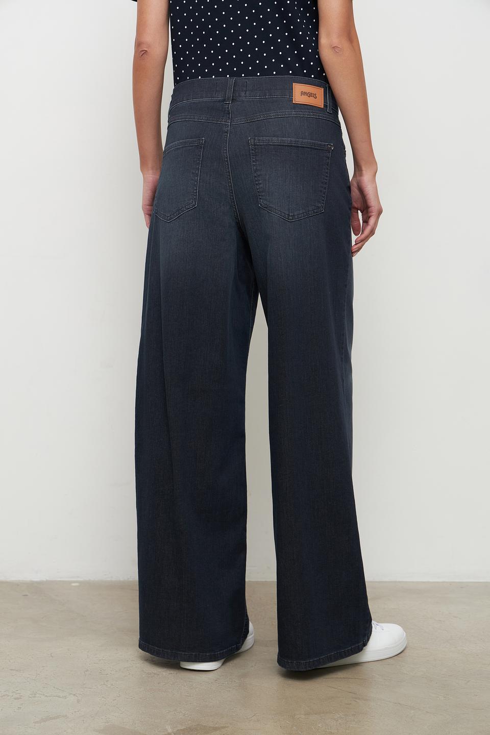 Джинсы клеш Angels тёмно-синие
