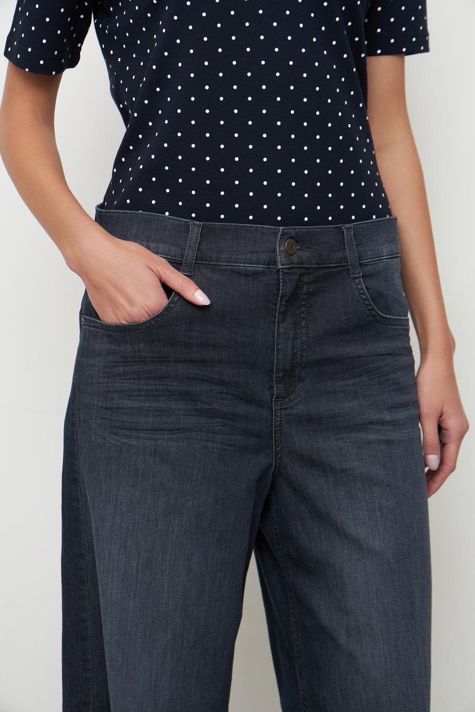 Джинсы клеш Angels тёмно-синие