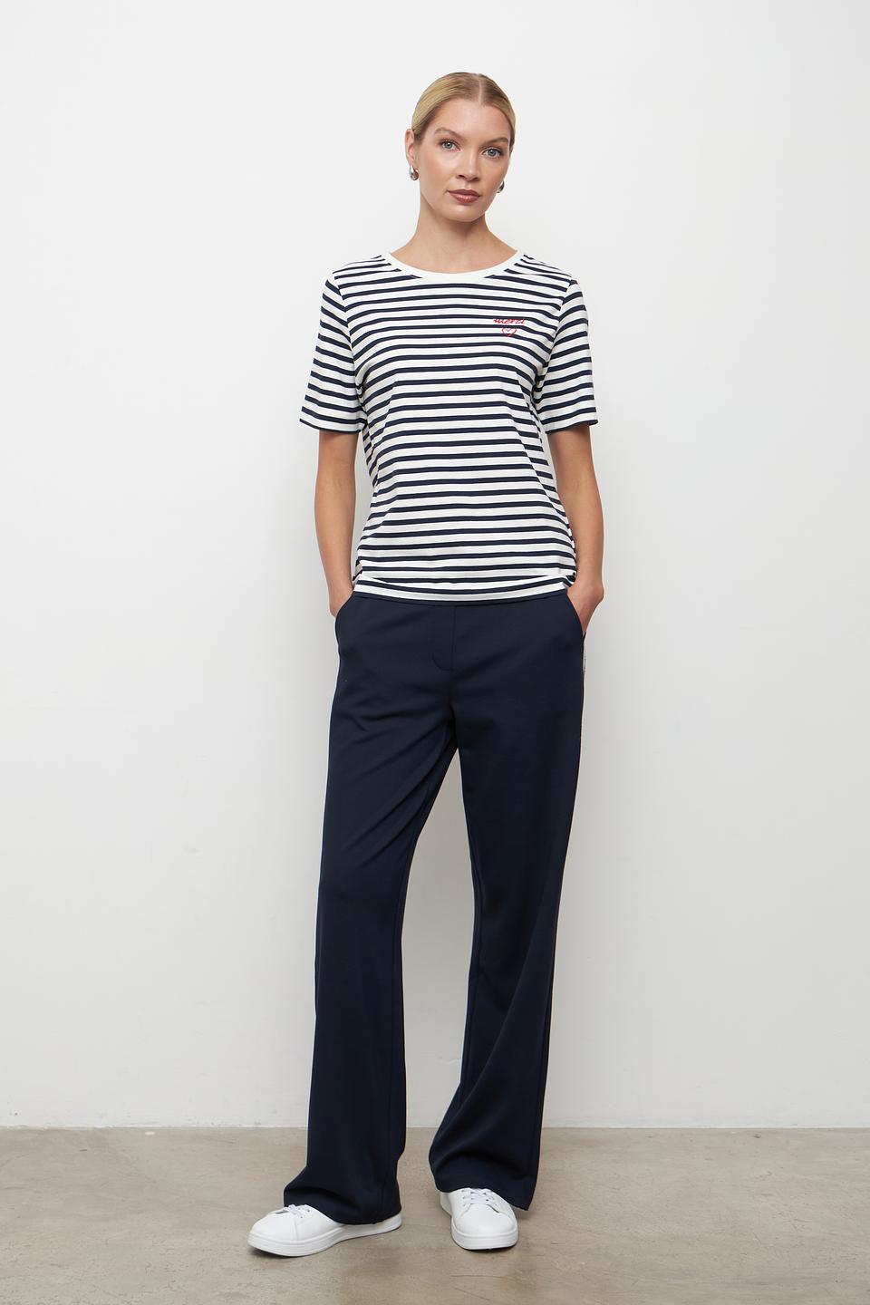 Футболка Betty and Co в полоску
