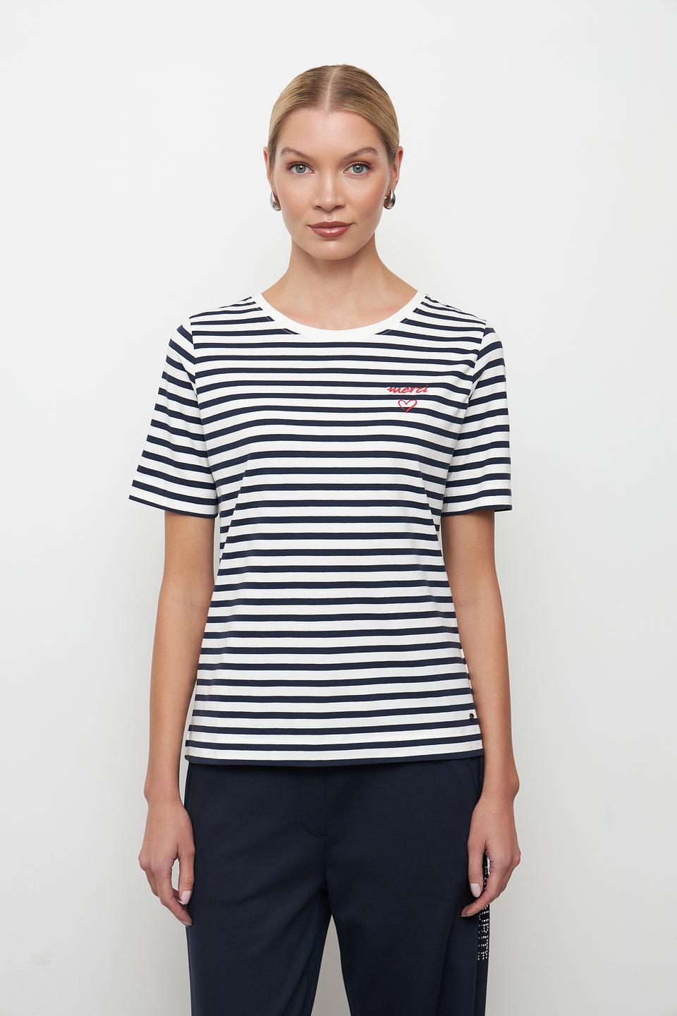 Футболка Betty and Co в полоску