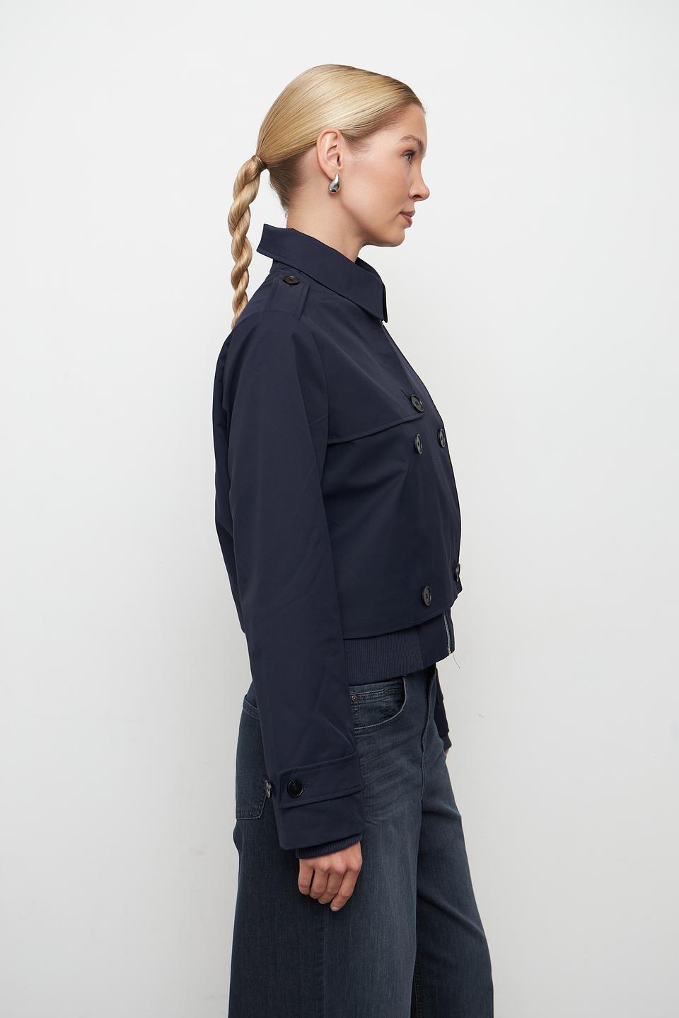 Куртка Monari приталенная синяя