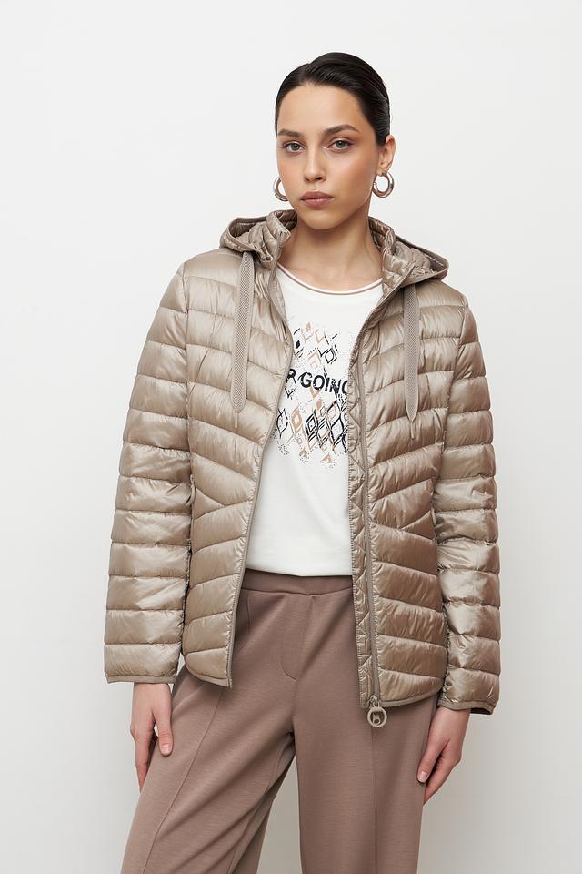 Куртка стеганая Betty Barclay бежевая