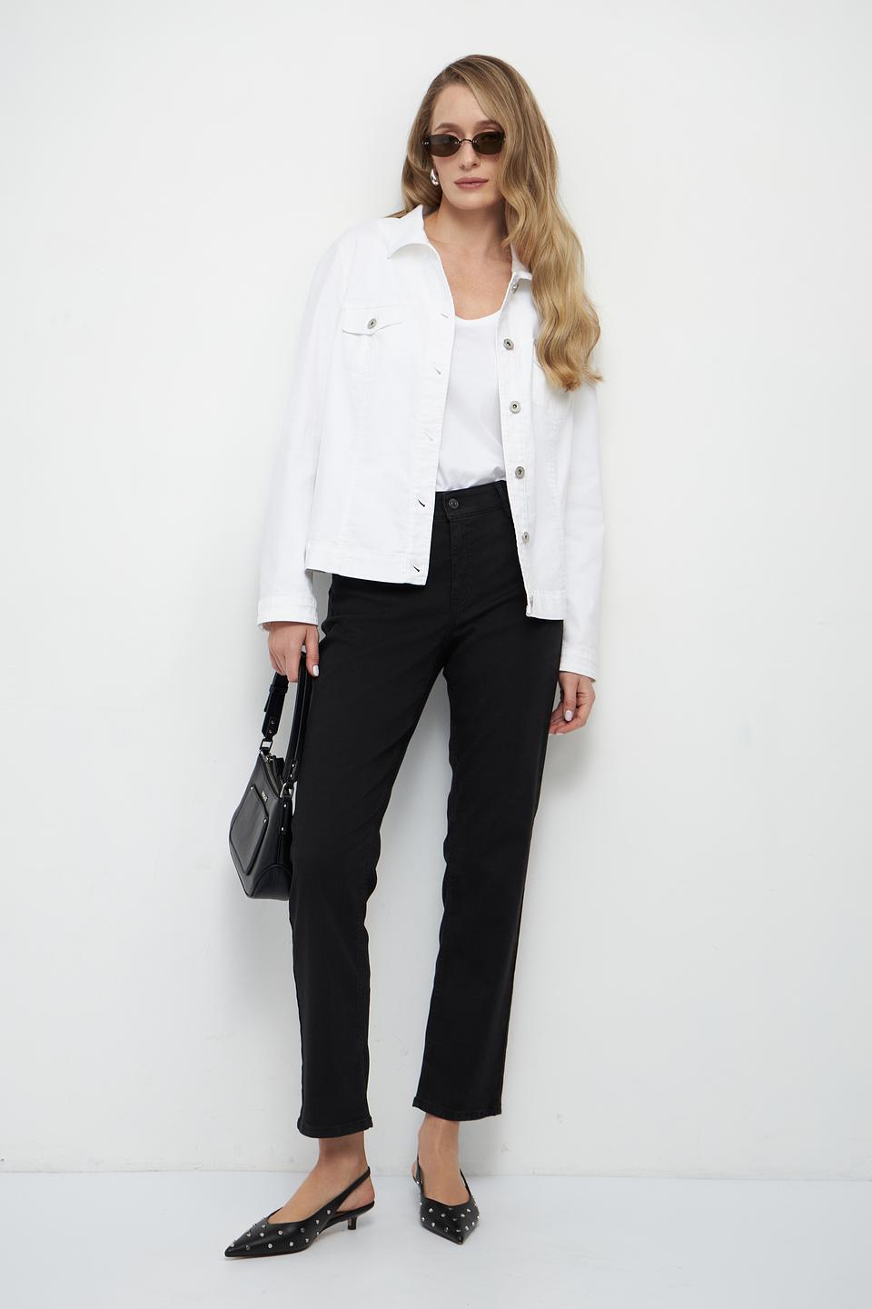 Топ Clarina базовый белый