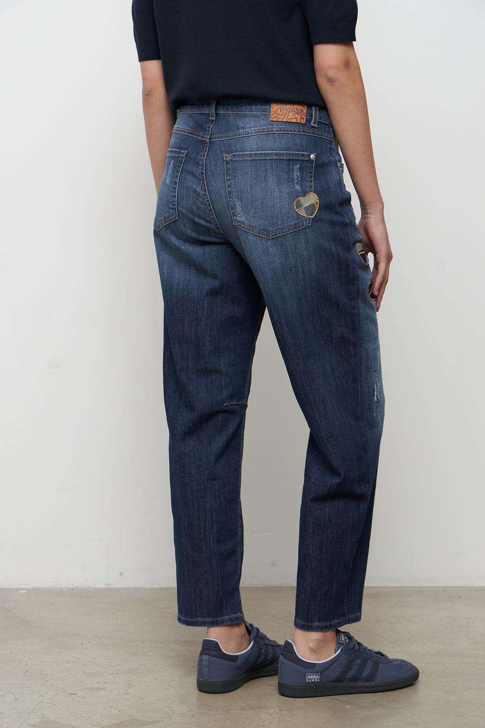 Джинсы Angels с аппликациями