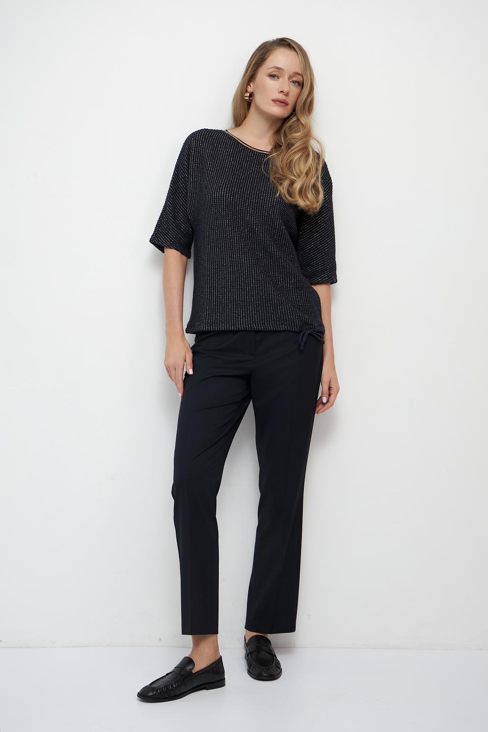 Пуловер Betty Barclay с полоской чёрный