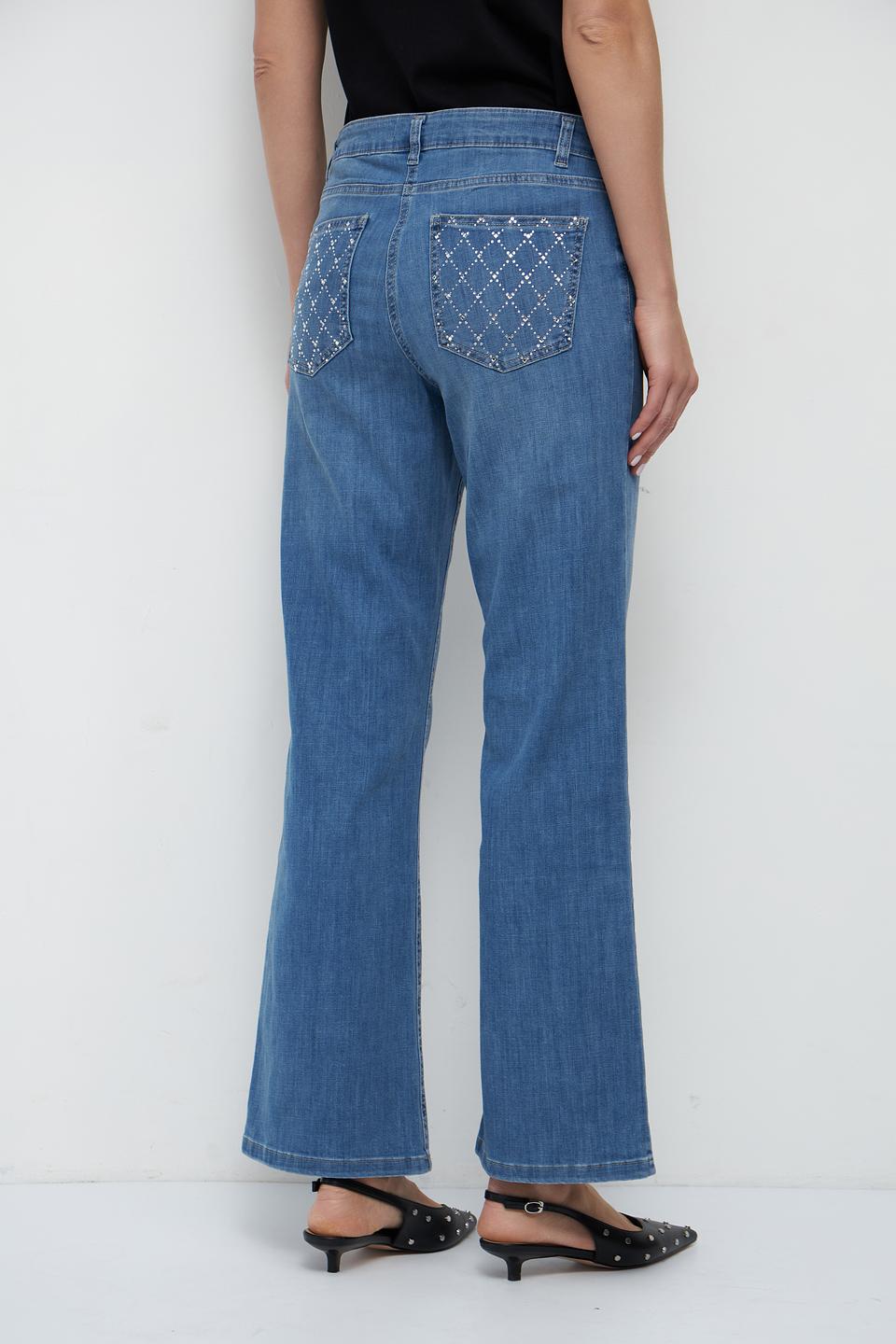 Джинсы Betty Barclay клеш голубой