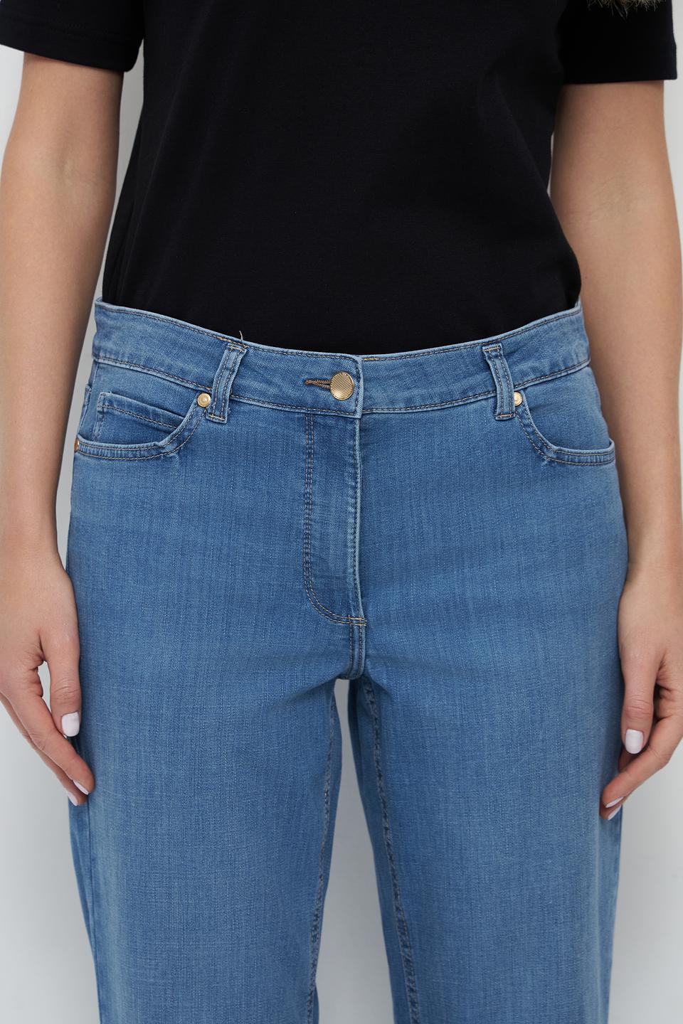 Джинсы Betty Barclay клеш голубой