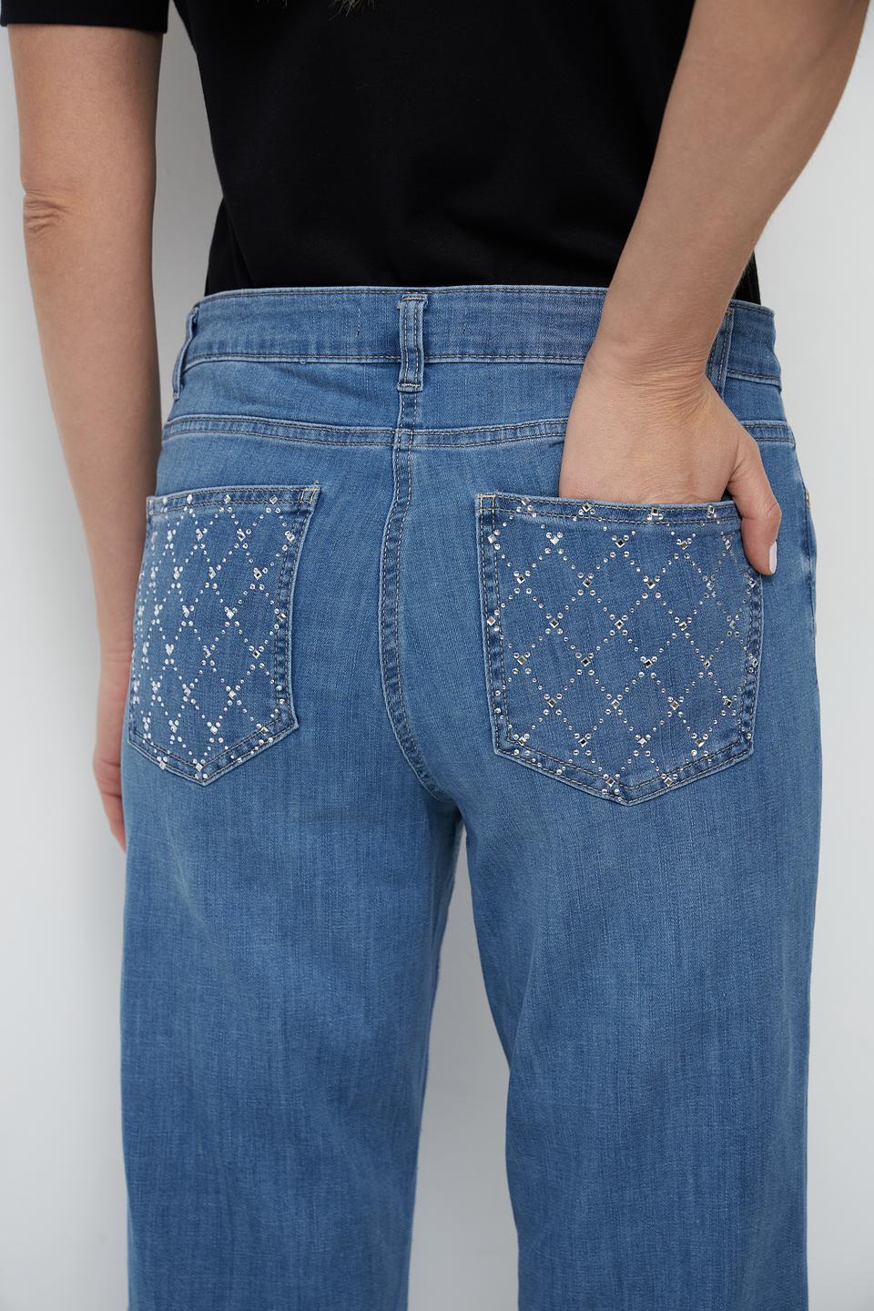 Джинсы Betty Barclay клеш голубой